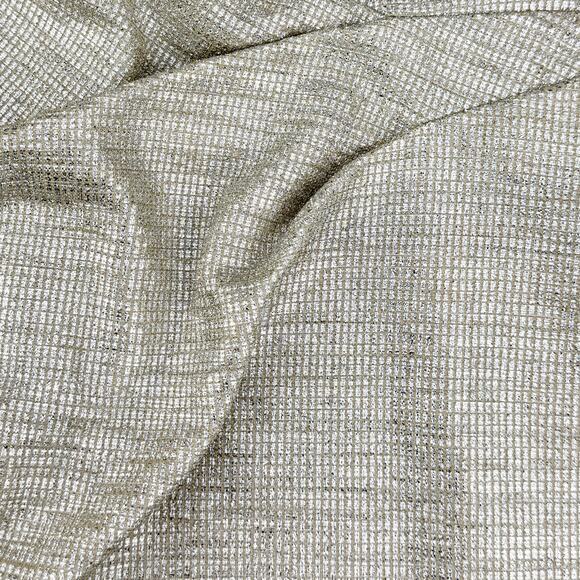 LAUREN Ralph Lauren Silver Gold Metallic Shimmering Sleeveless Sheath Dress Sz 2 - Picture 5 of 5